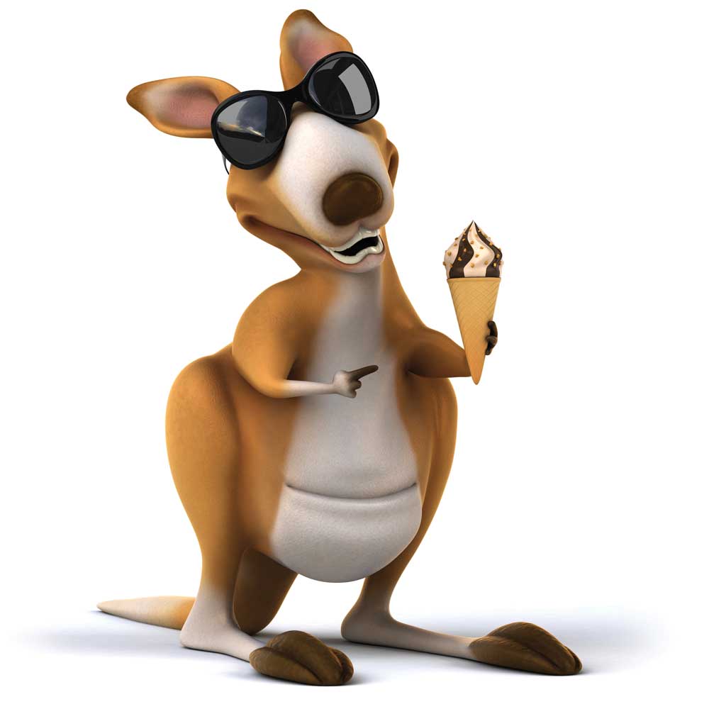 Kangaroo Kids Club Mascot